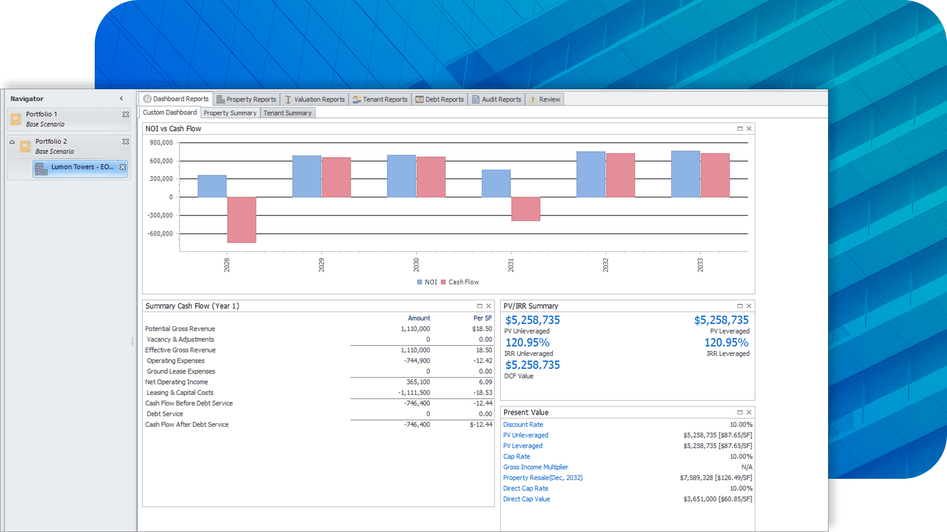 AE Cashflow Summary