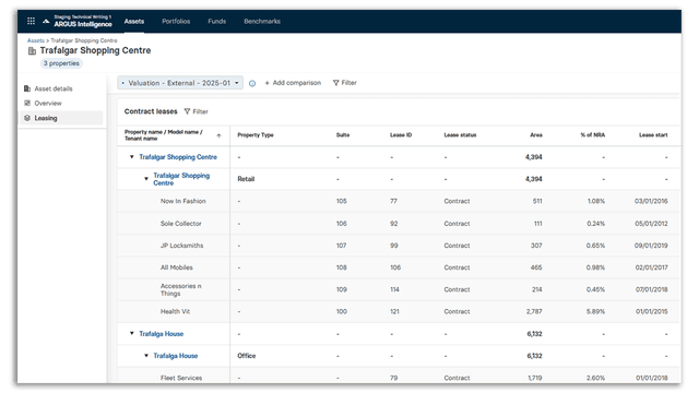 Commercial Real Estate Cash Flow Modeling Software - Asset Manager