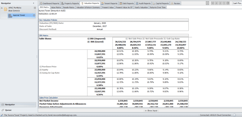 cd a valuations nx cw lo ai