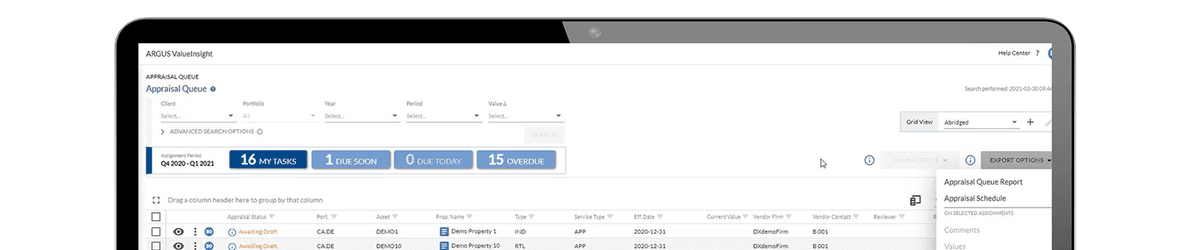 ARGUS ValueInsight - Valuation Management Software