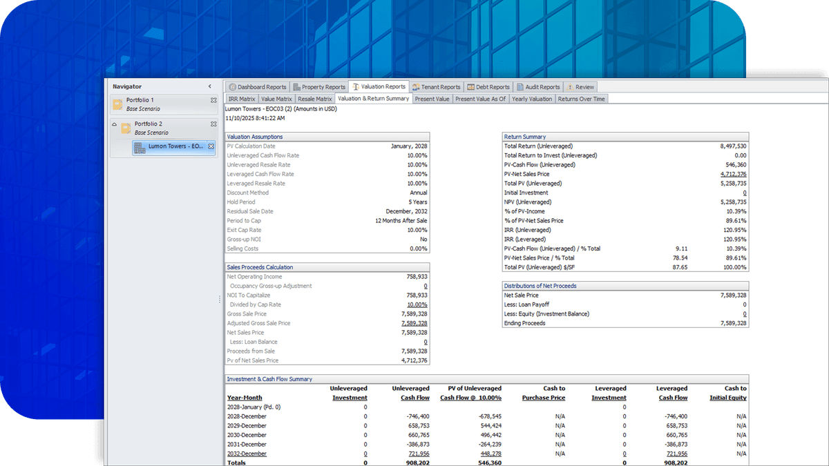 Commercial Property Valuation Software - ARGUS Enterprise