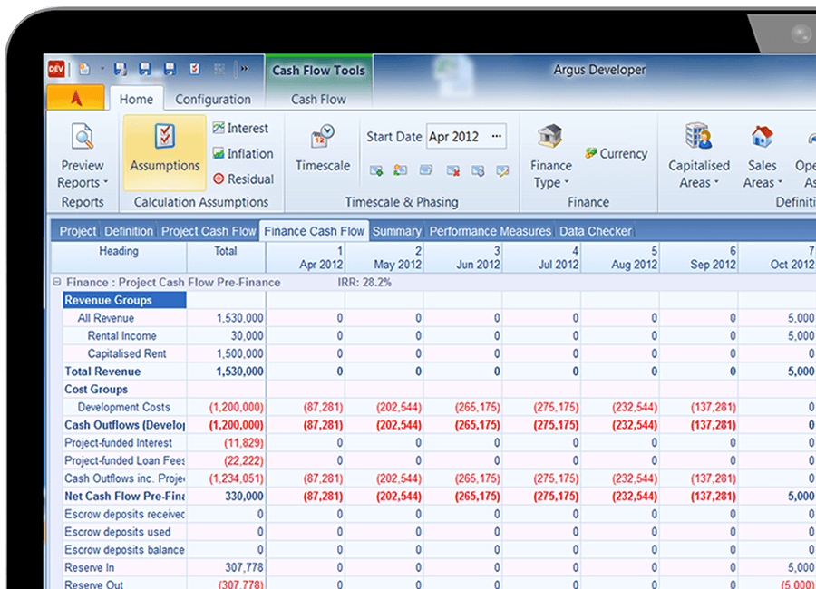 ARGUS Developer - Real Estate Development Software